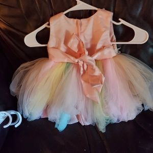 Baby rainbow dress